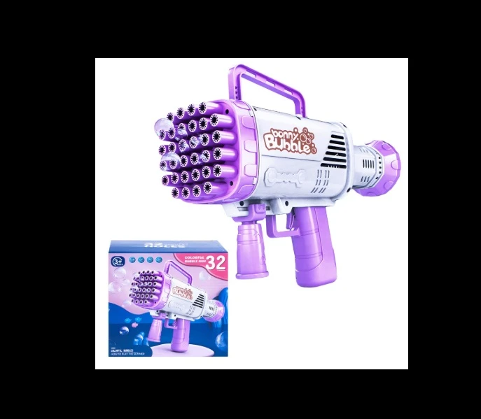 Pistol Mare Baloane De Sapun Cu Rezerva Clino